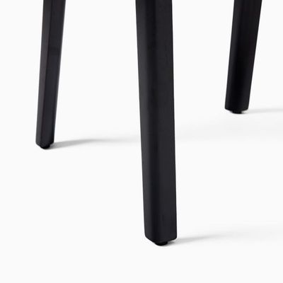 Silla de comedor de espalda baja Nordic Winston con piernas sólidas para hoteles Restaurantes Silla de comedor General Muebles para el hogar y hoteles