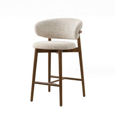 Muebles de bar G10 silla alta taburete de bar de madera maciza para sentarse