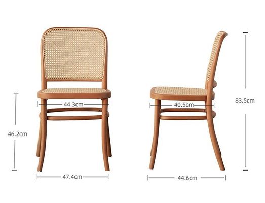 Diseño natural Salón sillas de madera para muebles de dormitorio y comedor