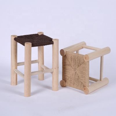 Moderno diseño nórdico taburete de madera sólida para la promoción de muebles de bar