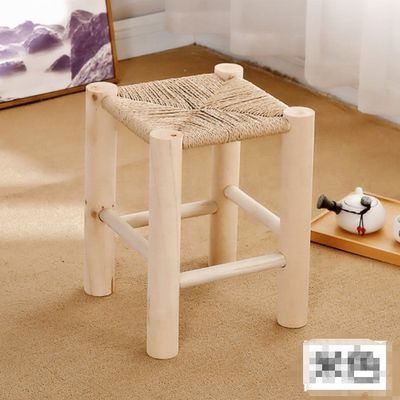 Moderno diseño nórdico taburete de madera sólida para la promoción de muebles de bar