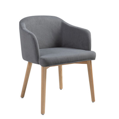 Casa de campo estilo cómodo ergonómico personalizado hecha de madera de roble danés silla de comedor de ceniza para la durabilidad y el estilo