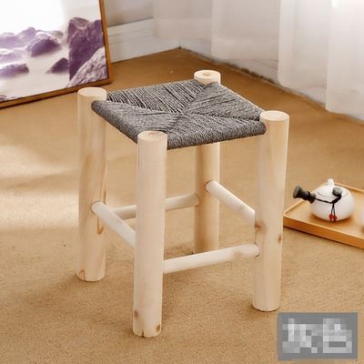 Moderno diseño nórdico taburete de madera sólida para la promoción de muebles de bar