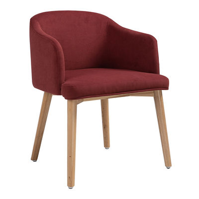 Casa de campo estilo cómodo ergonómico personalizado hecha de madera de roble danés silla de comedor de ceniza para la durabilidad y el estilo