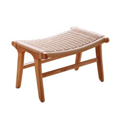 Taburete Otomano de madera perfecto para muebles de oficina en el hogar y opciones de personalización