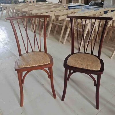Fabricación Suministro sillas de madera apilables para eventos diseño moderno hotel restaurante banquete y hogar