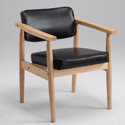 Estilo Vintage Antiguo Apoyo de brazo de madera sólida Café Restaurante Salón de ocio Silla Vintage con servicio OEM Aceptado