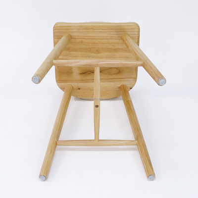 W43*D42.5*H74CM Silla de bar antigua de madera sólida taburetes silla alta silla de madera