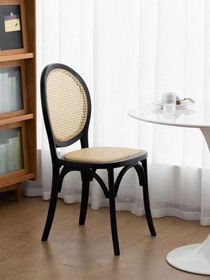 Hotel Banquete Evento Muebles de comedor de lujo Modernos sillas de boda de madera de ratán apilables para asientos elegantes