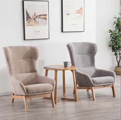 65cm*52cm*93cm Silla moderna con seguridad y piernas de madera sólida en rojo/amarillo/verde/azul/blanco/café/gris/rosa