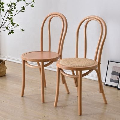 Silla de comedor de piernas de haya de madera doblada de altura ajustable para mejoras de muebles para el hogar