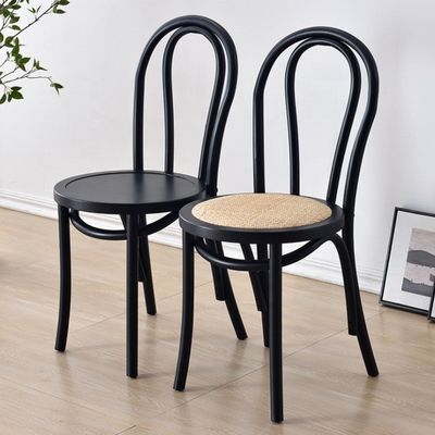 Silla de comedor de piernas de haya de madera doblada de altura ajustable para mejoras de muebles para el hogar