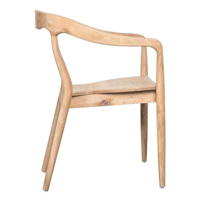 Silla de banquete apilada de madera nórdica Estilo de diseño moderno W50*D52*H80 cm Madera maciza apilada para bodas y banquetes