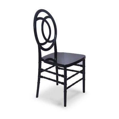 Sillas de boda de madera maciza sillas de banquete apilables para eventos de estilo nórdico y durabilidad