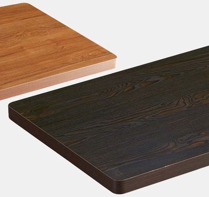 Piernas de madera de caucho sólida Mesa de comedor de madera moderna para el comedor