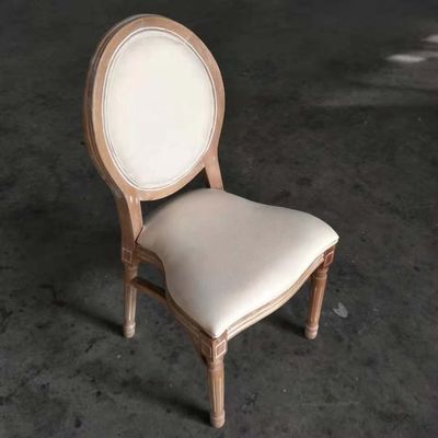 Embalaje de correo Y silla de boda de madera sólida para eventos y bodas