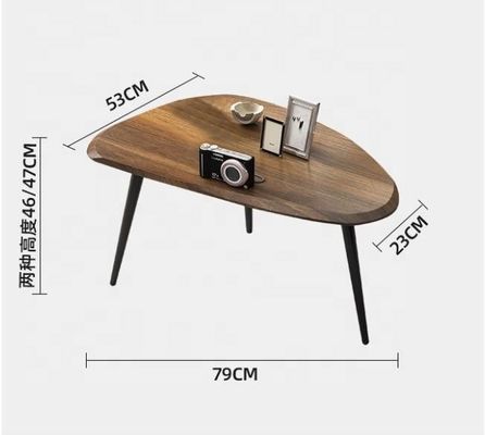 Muebles para salones pequeños de mesa de café de madera moderna nórdica Funcional y duradero