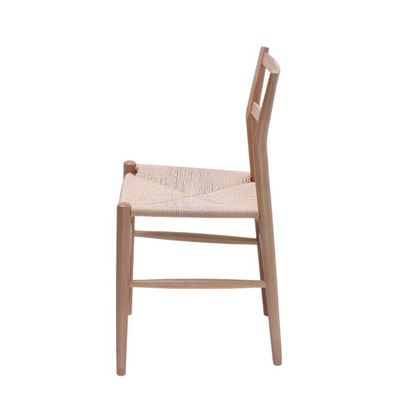 Silla de comedor de rotín de madera general para muebles domésticos nórdicos