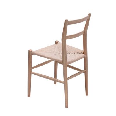 Silla de comedor de rotín de madera general para muebles domésticos nórdicos