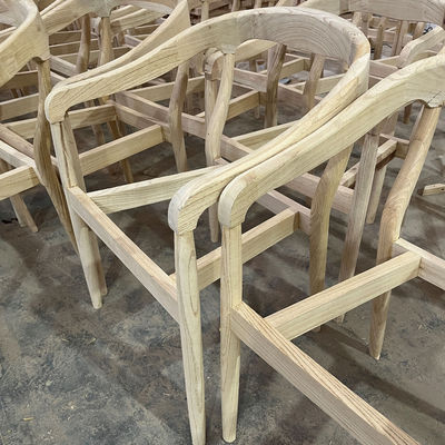 NO Sillones de banquete de madera sólida para eventos Muebles de hotel