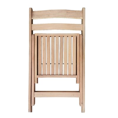 Material de cubierta de madera sólida de diseño nórdico silla de comedor plegable para restaurante hotel muebles generales para el hogar