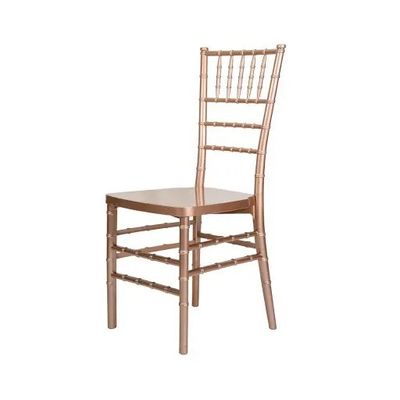 Taller de lavado Blanco Chiavari sillas de madera boda hotel banquete silla apilada silla de comedor de madera maciza