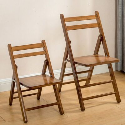 Silla de madera plegable de diseño nórdico para comer en restaurantes y ambientes hoteleros