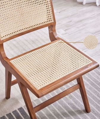 Silla de comedor de diseño moderno Muebles prácticos de ratán para el comedor de su hogar