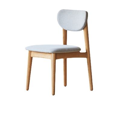 Muebles modernos personalizados silla de comedor de madera maciza para comedor y sala de estar