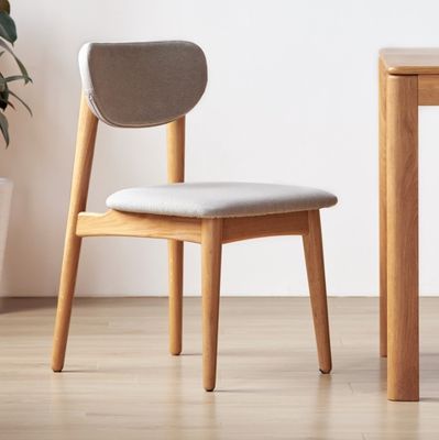 Muebles modernos personalizados silla de comedor de madera maciza para comedor y sala de estar