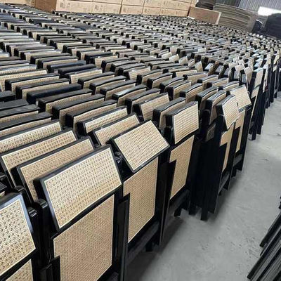 Muebles de comedor de madera sillas plegables duraderas para restaurantes y eventos