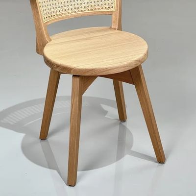 Muebles comerciales Silla de banquete de madera maciza para bodas Restaurante Oficina en casa