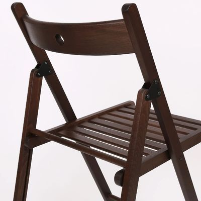 Sillones plegables de madera de nitrolacquer de acabado moderno para uso en hoteles y eventos en 2023