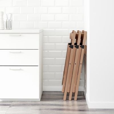 Sillones plegables de madera de nitrolacquer de acabado moderno para uso en hoteles y eventos en 2023