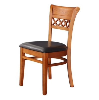 Muebles de comedor silla tapizada de madera maciza para el hogar muebles y restaurante