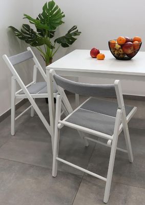 Mejores sillas plegables de madera para uso en eventos de hoteles plegadas Sí Marco de madera sólida