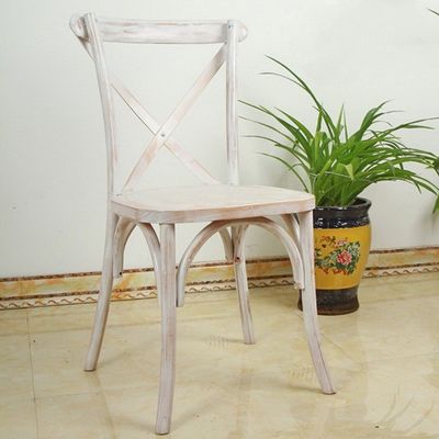 Estilo de diseño antiguo D50*W42*H88CM Sillones para comedor de restaurantes y muebles Morden