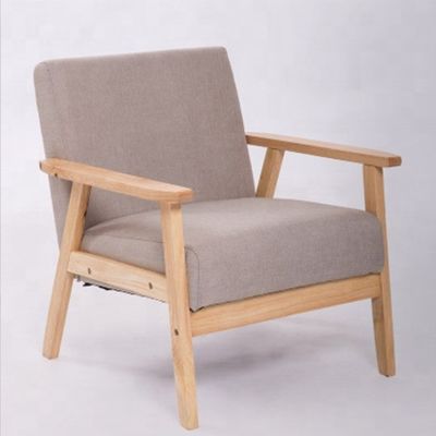 Muebles de sala de estar de asiento blanco personalizado Sofá moderno de tela sillas de brazo para asientos de salón y ocio de lujo
