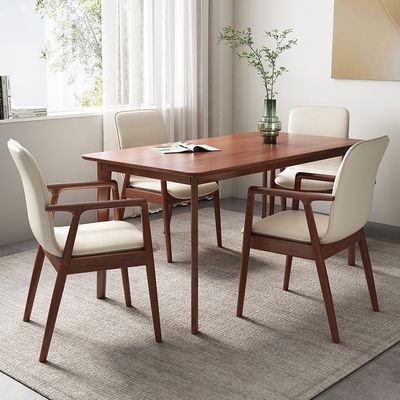 Silla de comedor de hotel de lujo de madera maciza en diseño moderno de ocio para muebles de restaurante