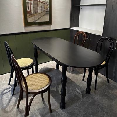 Madera sólida sillas de boda de evento resistentes sillas de comedor apilables de madera de ratán