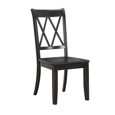 Embalaje de correo estilo americano silla de comedor de madera sólida para restaurante moderno