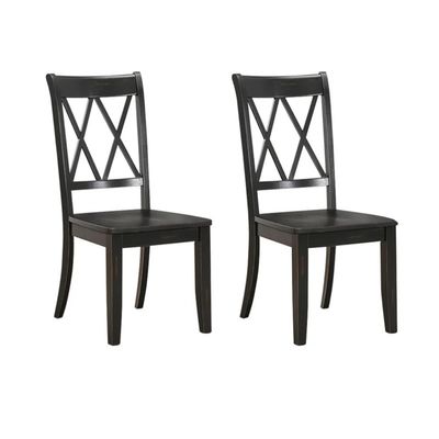 Embalaje de correo estilo americano silla de comedor de madera sólida para restaurante moderno
