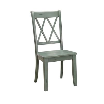 Embalaje de correo estilo americano silla de comedor de madera sólida para restaurante moderno