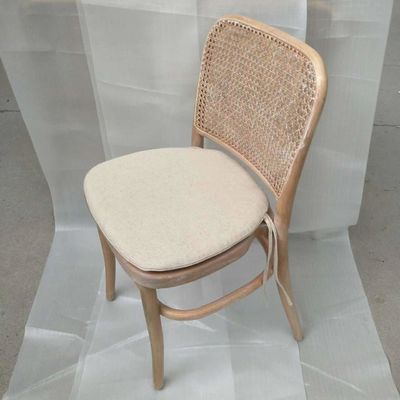 Silla de comedor con marco de ratán moderna Silla de banquete para eventos W45cm*D51cm*H83cm