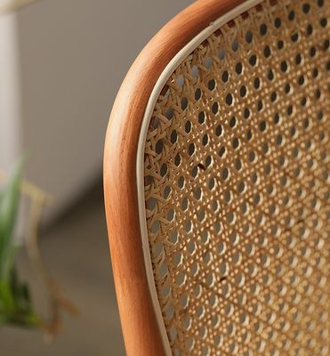 Salón de diseño moderno Madera maciza de ratán de vícara de boda silla de madera para eventos personalizable con soporte de servicio OEM