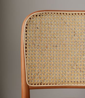 Salón de diseño moderno Madera maciza de ratán de vícara de boda silla de madera para eventos personalizable con soporte de servicio OEM