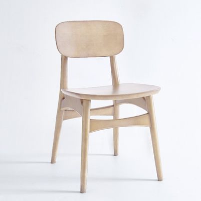 Diseño moderno Nórdico Práctico silla de madera sólida silla de comedor de ratán para restaurante