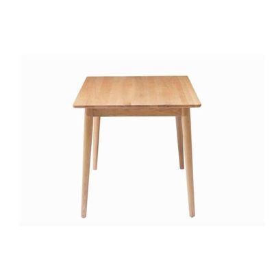 Muebles de comedor modernos Mesa de comedor de madera rectangular con estilo de diseño de mediados de siglo con madera maciza