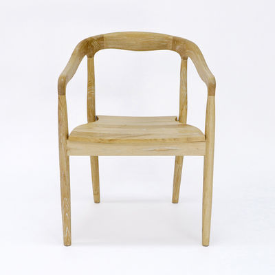 Villa Moderna de madera maciza apilada Banquete de bodas silla de madera para el comedor Muebles en Villa