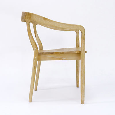 Villa Moderna de madera maciza apilada Banquete de bodas silla de madera para el comedor Muebles en Villa
